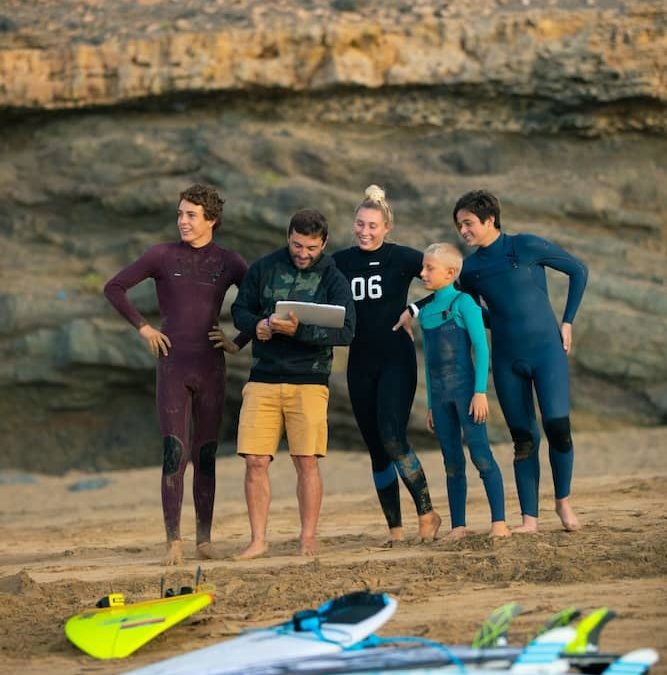 group surf lessons